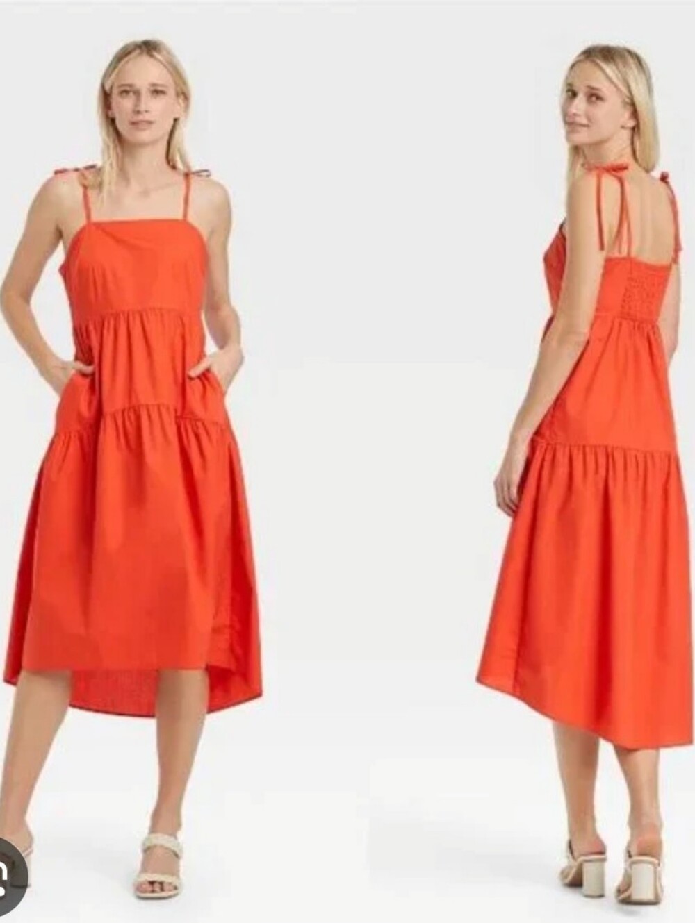 Who What Wear Smocked Sundress